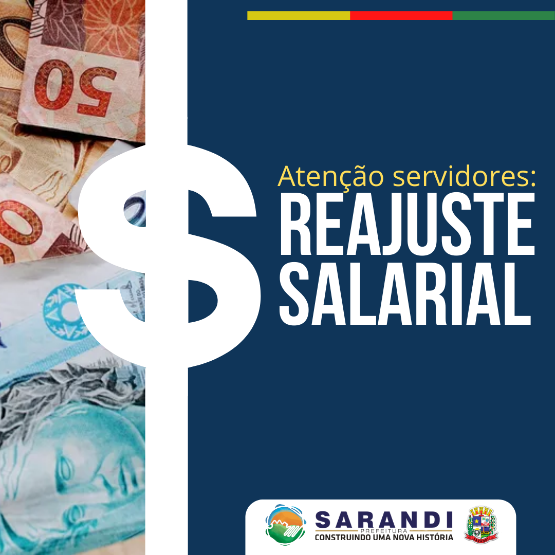 Prefeito de Sarandi anuncia aumento de salário para servidores públicos municipais